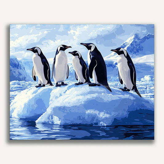 Penguins on an Iceberg - ColourCrash